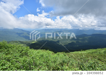 燧ケ岳登山、御池ルート、尾瀬、福島県 104398052