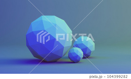 3d render with neon colored spheres 3d render with neon colored spheres 104399282