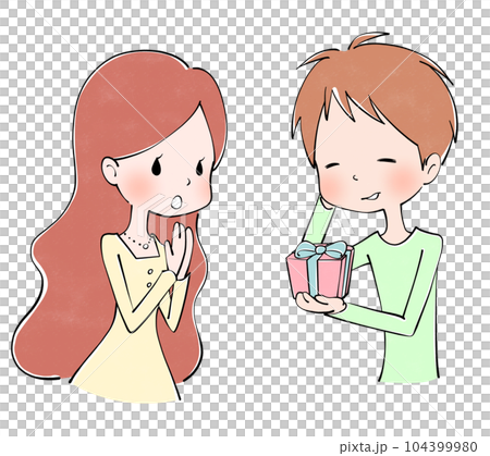 禮物情侶圖 禮物情侶圖 104399980