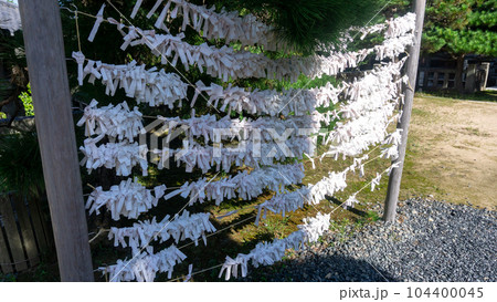 松陰神社のおみくじ 日本の山口県 松陰神社のおみくじ 日本の山口県 104400045