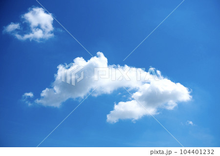 blue sky with cloud in bright morning. 104401232