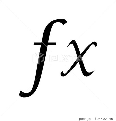 formula math science education glyph icon vector illustration 104402146