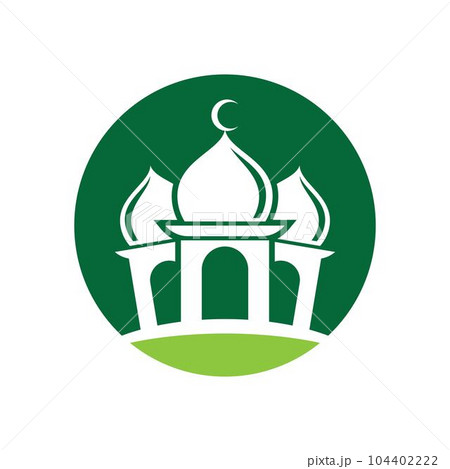 Mosque logo images illustration 104402222