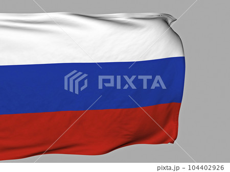 Image of a flag of Russia 104402926