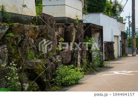 間知石　擁壁 104404157