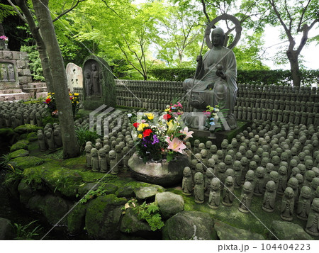 鎌倉　長谷寺　千体地蔵 104404223