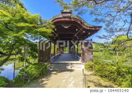 京都 平安神宮 東神苑 橋殿「泰平閣」 京都 平安神宮 東神苑 橋殿「泰平閣」 104405140