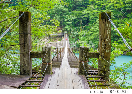 【夢のつり橋】寸又峡・静岡県 104409933