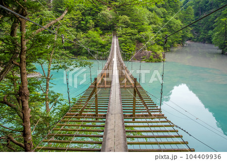 【夢のつり橋】寸又峡・静岡県 104409936