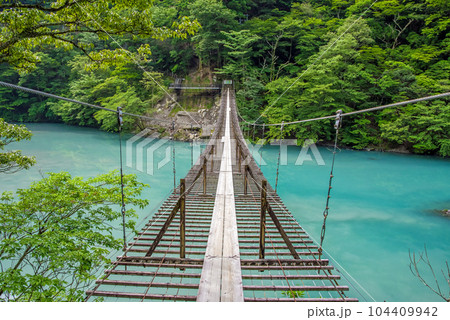 【夢のつり橋】寸又峡・静岡県 104409942