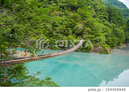 【夢のつり橋】寸又峡・静岡県 104409946