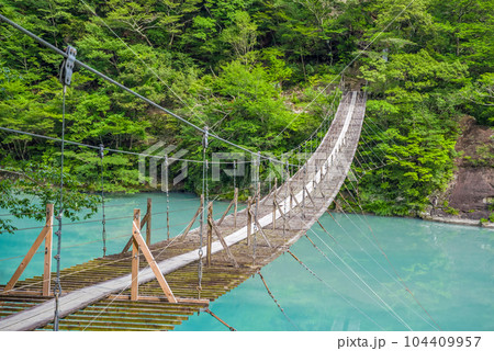 【夢のつり橋】寸又峡・静岡県 104409957