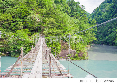 【夢のつり橋】寸又峡・静岡県 【夢のつり橋】寸又峡・静岡県 104409965