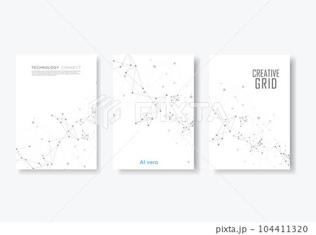 Abstract cover composition. Brochure template design. Polygonal background. Vector texture Abstract cover composition. Brochure template design. Polygonal background. Vector texture 104411320