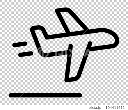 飛機起飛圖標 飛機起飛圖標 104411611