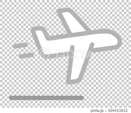 飛機起飛圖標 飛機起飛圖標 104411612