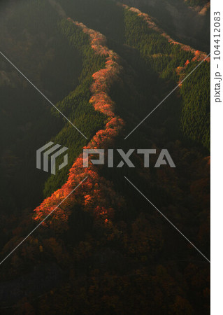 ナメゴ谷の紅葉 ナメゴ谷の紅葉 104412083
