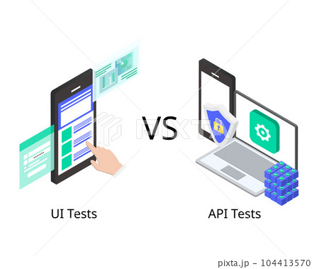 UI testing is testing between users while API testing is testing between backend or server side of the application UI testing is testing between users while API testing is testing between backend or server side of the application 104413570