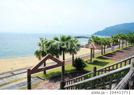 大隅にあるゴールドビーチの景色 104413751