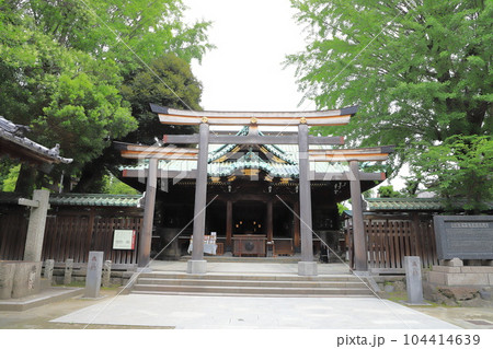 牛嶋神社　三輪鳥居（みわとりい）　東京都墨田区向島　 104414639