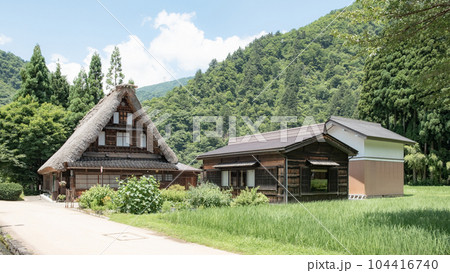 五箇山・菅沼合掌造り集落（夏） 104416740