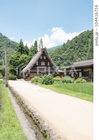 五箇山・菅沼合掌造り集落（夏） 104416756