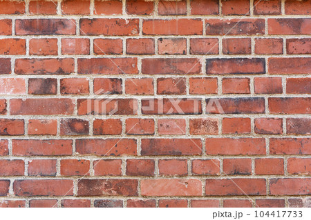 背景素材　壁　レンガ 104417733