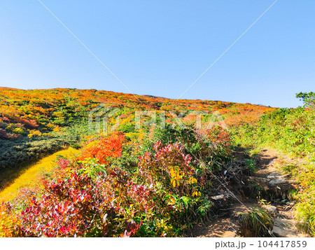 秋の栗駒山登山(産沼コース) 秋の栗駒山登山(産沼コース) 104417859