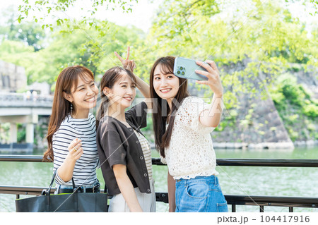 女子旅　大阪旅行 104417916