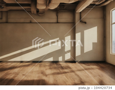 Empty warehouse wall or commercial area, industrial background Empty warehouse wall or commercial area, industrial background 104420734