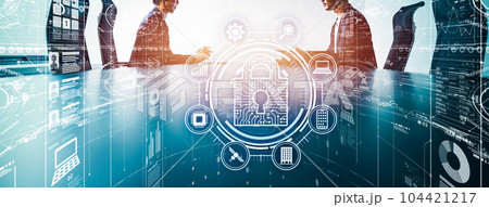 ビジネスイメージ（CG合成） 104421217