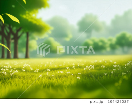 beautiful natural landscape with bokeh in Background. 104422087