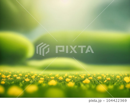beautiful natural landscape with bokeh in Background. 104422369