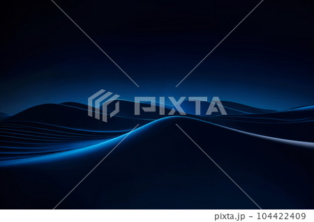 Modern Black Background Line Light Abstract  104422409