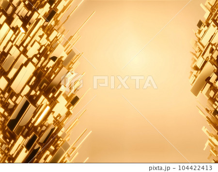 Abstract golden metal texture background 104422413
