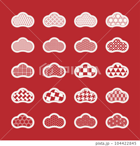 和柄シールアイコン（松） 104422845