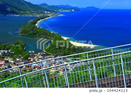 【京都府】晴天の天橋立 104424123