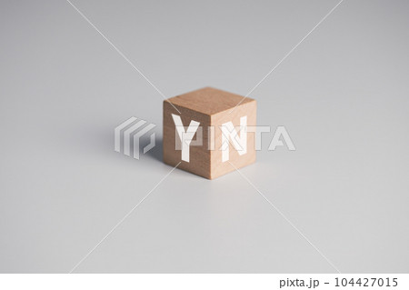 Wooden block of Yes and No for customer satisfaction. customer satisfaction concept. 104427015