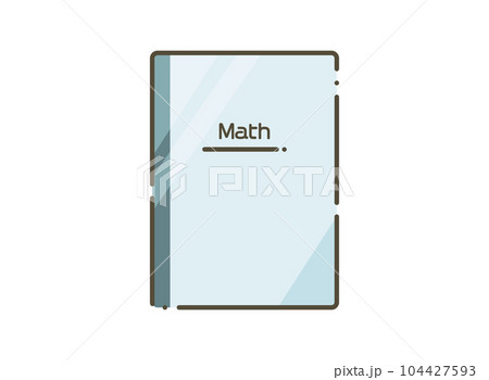 数学ノートのイラスト素材 [104427593] - PIXTA