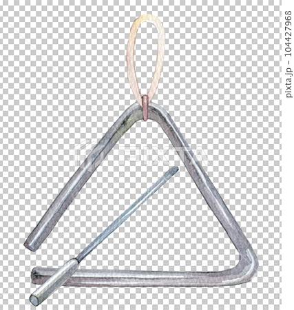 水彩插圖、手繪插圖、三角形 104427968