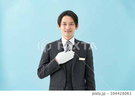 男性 白手袋 男性 白手袋 104428061
