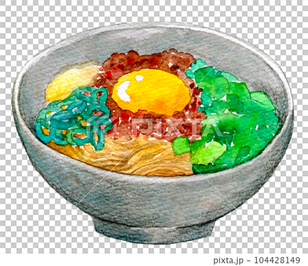 水彩插畫、手繪插畫、台灣Mazesoba 水彩插畫、手繪插畫、台灣Mazesoba 104428149