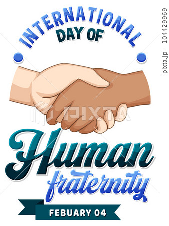 International day of human fraternity 104429969