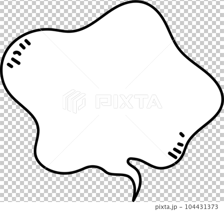 speech bubble balloon icon sticker memo keyword planner text box banner, flat png transparent element design 104431373