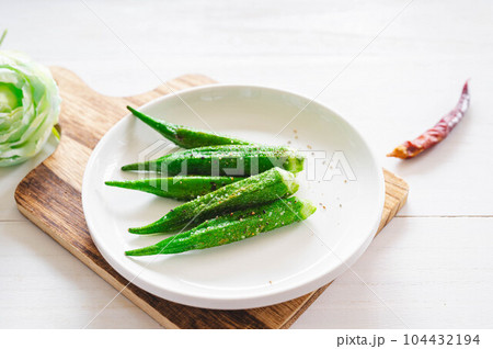 おくらのソテー おくらのソテー 104432194