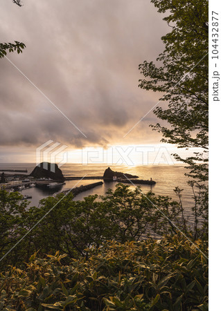 北海道オホーツク海知床の絶景 104432877