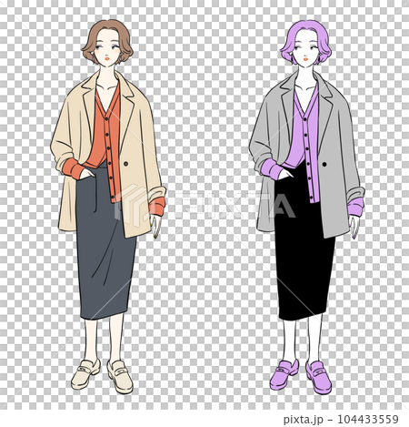 Tailored jacket fashionable woman Tailored jacket fashionable woman 104433559