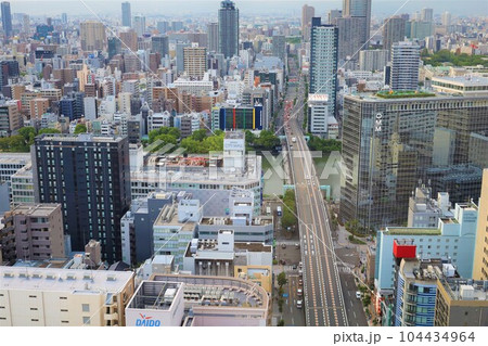 春・夏・初夏・梅雨・何とも言えないこの季節、大阪城界隈、大阪府庁、NHK大阪、谷町筋、大阪を歩く 104434964