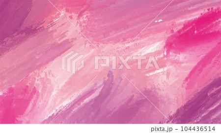 Abstract pink watercolor background.Hand painted watercolor. vector 104436514