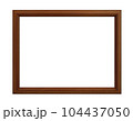 茶色の木製フレーム 104437050